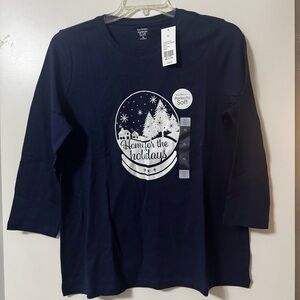 Kim Rogers Home For The Holidays Shirt XL